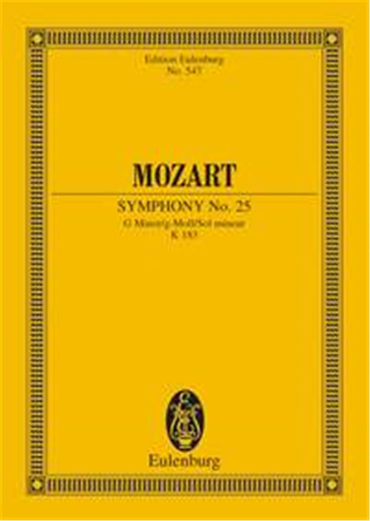 Symphony No. 25 G minor KV 183